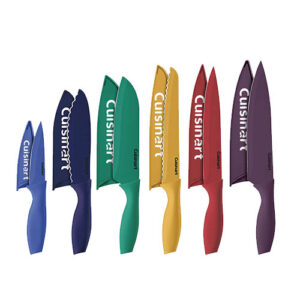 Cuisinart Advantage 12-Piece Color Knife Set with Blade Guards